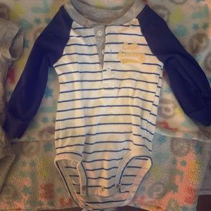 2 puma onesies & one cute academy onesie ( boy )